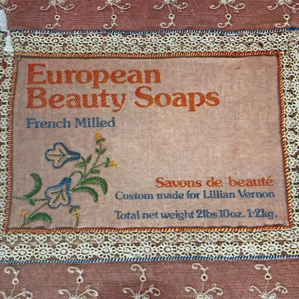 Scotish Fine Soaps Lillian Vernon European‎ Soaps French Milled Fragrant Vtg 80s